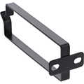 InLine® Cable bracket, metal, 44x129mm black