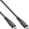 USB4 cable, USB-C male/male, PD 240W, 8K60Hz, TPE black 1m