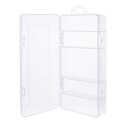 InLine® Small Components Box, 5 compartments, 206x107x33mm, transparent