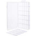 InLine® Small Components Box, 18 compartments, 207x110x27mm, transparent