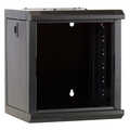 10 inch 6U serverkast met glazen deur 312x310x352mm (BxDxH)