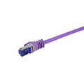 Patch cable Cat.6A S/FTP Ultraflex 3P/GHMT certified, purple  20m