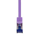 Patch cable Cat.6A S/FTP Ultraflex 3P/GHMT certified, purple  20m