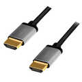 HDMI cable, A/M to A/M, 4K/60 Hz, alu, black/grey, 5 m