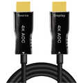 HDMI cable, A/M to A/M, 4K/60 Hz, AOC, black, 30 m