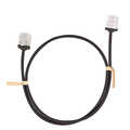 Cat.6A Slim High-Flex Patch Cable black 7.50m