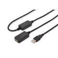 USB 2.0 Repeater Cable USB A male / A female, Length 20m