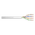 CAT 5e U-UTP installation cable, 100 MHz Eca (PVC), AWG 24/1, 100 m paper box, sx, grey