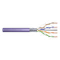 CAT 6 F-UTP installation cable, 250 MHz Eca (EN 50575), AWG 23/1, 100 m paper box, sx, pu