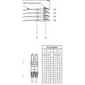 Singlemode OS2 glasvezel indoor prefabkabel 24V LC, 50m Type B