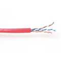 ACT CAT6 U/UTP PVC soepel patch rood 100 m