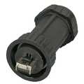 IP68 Cable gland for RJ45 field assembly plugs, 4.5-6.5mm