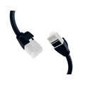 RJ45 Patch Cord Cat.6A U/UTP TPE 3,6mm ultraflex black 1.5m