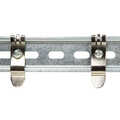 DIN-Rail mounting brackets, stainless steel, 2pcs.