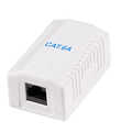 Cat.6A Surface Mounted Box 1 x RJ45, unshielded