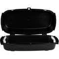 Outdoor box IP54 foldable black lockable made of recycled plastic