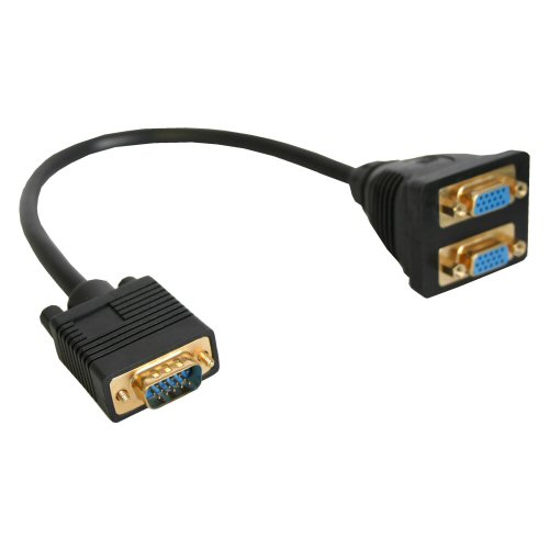 Naar omschrijving van 17308 - InLine VGA Y-adapterkabel,  VGA M naar 2x VGA V