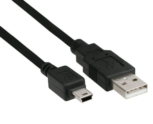 Naar omschrijving van 33107M - InLine USB mini kabel,  A Male naar mini B Male (5-pins), 3m