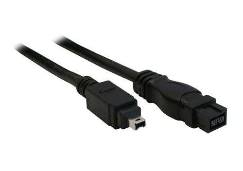 Naar omschrijving van 34905 - InLine FireWire 1394b,  9-pins M naar 4-pins M, 5m