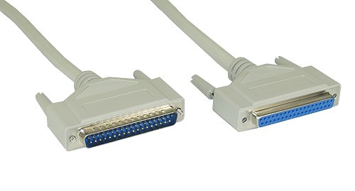 Naar omschrijving van 37537 - InLine Seriële kabel, gegoten, DB37M/V, 1:1, 2m, beige