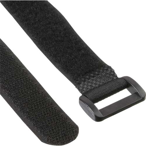 Naar omschrijving van 59945H - InLine Cable Strips 20x300mm, 10pcs, black