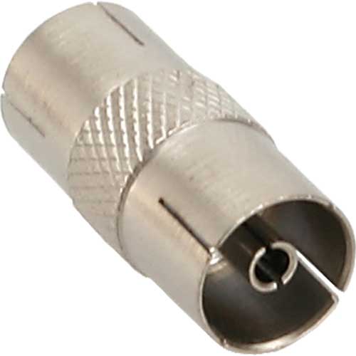 Naar omschrijving van 69915L - Antenna coaxial connector IEC male/female, metal, InLine