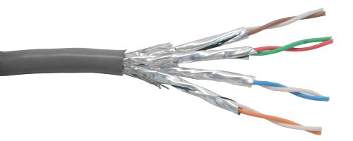 Naar omschrijving van 76499 - InLine Patchkabel Cat.6,  S-STP/PIMF, AWG27, PVC, 100m, grijs