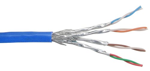 Naar omschrijving van 76499B - InLine Patchkabel Cat.6,  S-STP/PIMF, AWG27, PVC, 100m, blauw