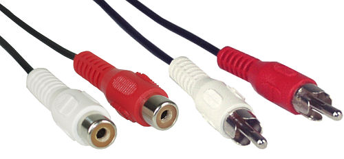 Naar omschrijving van 89934 - InLine Audiokabel,  2x Tulp M/V, 10m