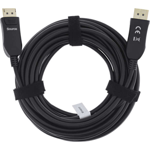 Naar omschrijving van 17220A - InLine® DisplayPort 2.1 AOC cable, UHBR, black 20m