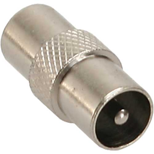 Naar omschrijving van 69915L - Antenna coaxial connector IEC male/female, metal, InLine