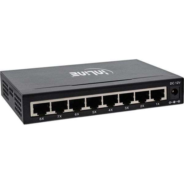 Naar omschrijving van 32308M - Gigabit Switch 10/100/1000Mbit, 8-Port