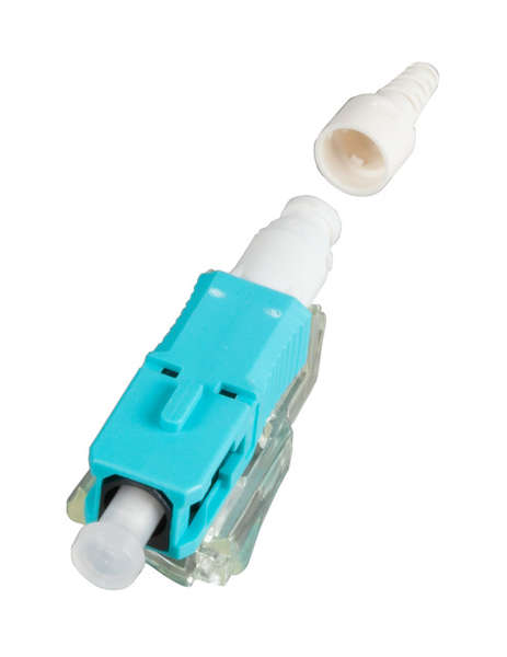 Naar omschrijving van 53200-1 - Field Installable SC Connector with Fiber holder, OM3, 12 stuks