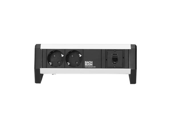 Naar omschrijving van 55-40-305 - Desktop pdu 2x Schuko + 1x Cat6