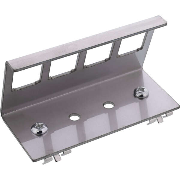 Naar omschrijving van 76203F - InLine® Keystone Mounting for DIN rail, 4-port, metal