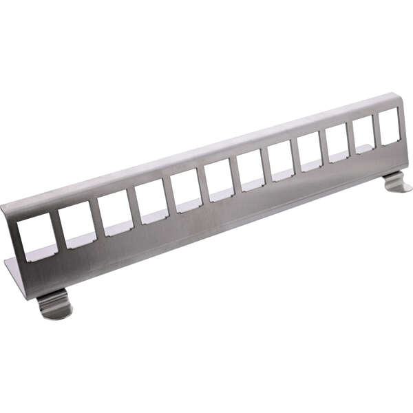 Naar omschrijving van 76203I - InLine® Keystone Mounting for DIN rail, 12-port, metal