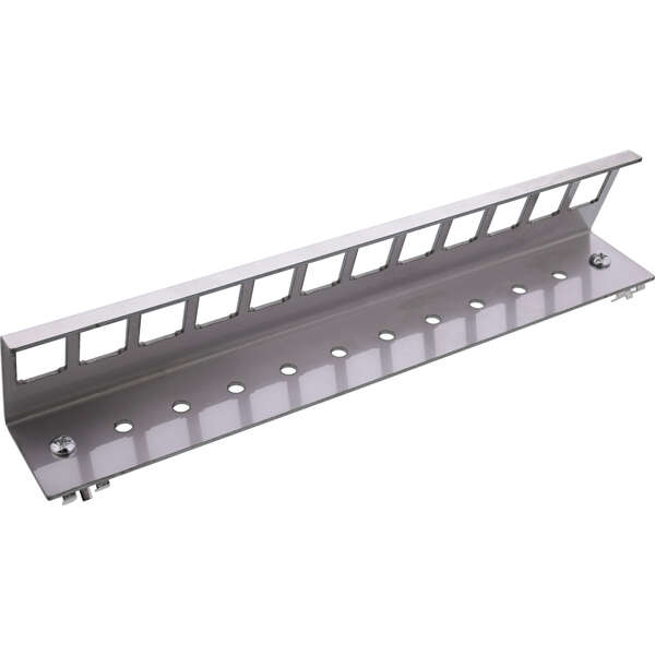 Naar omschrijving van 76203I - InLine® Keystone Mounting for DIN rail, 12-port, metal