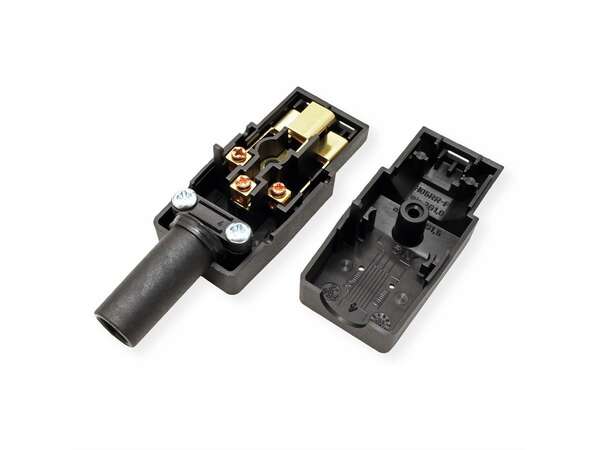 Naar omschrijving van 918-171 - BACHMANN Apparaten stroom connector IEC320 C21 16A/250VAC, zwart