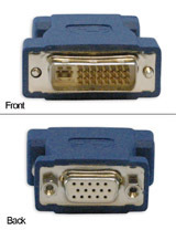 Naar omschrijving van AB3750 - DVI-A-M VGA SUBD-F Kabeladapter male female