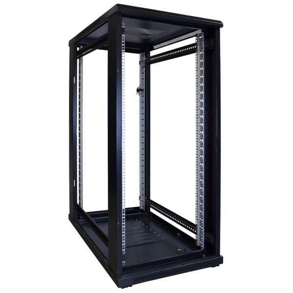 Naar omschrijving van AST19-6627PP - 27U serverkast met geperforeerde deur 600x600x1400mm (BxDxH)