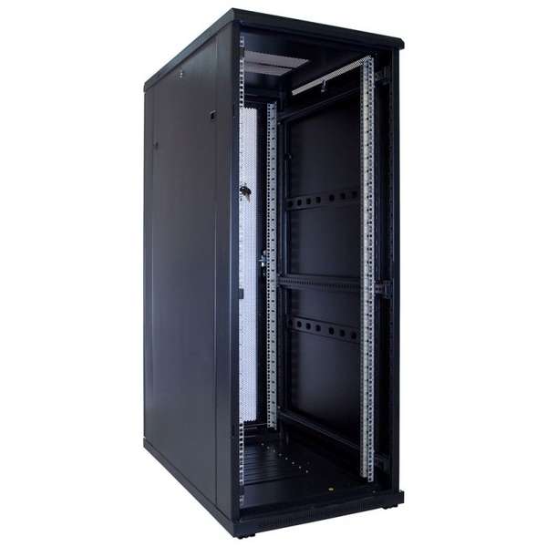 Naar omschrijving van AST19-6032PP - 32U serverkast met geperforeerde deur 600x1000x1600mm (BxDxH)