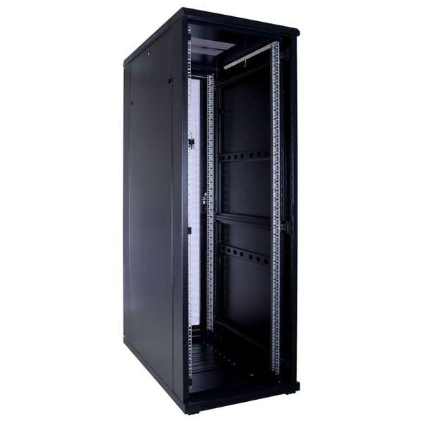 Naar omschrijving van AST19-6037PP - 37U serverkast met geperforeerde deur 600x1000x1800mm (BxDxH)