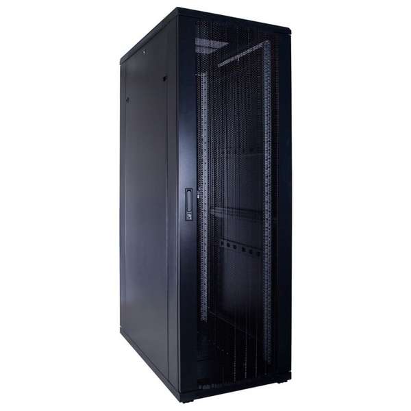 Naar omschrijving van AST19-6037PP - 37U serverkast met geperforeerde deur 600x1000x1800mm (BxDxH)