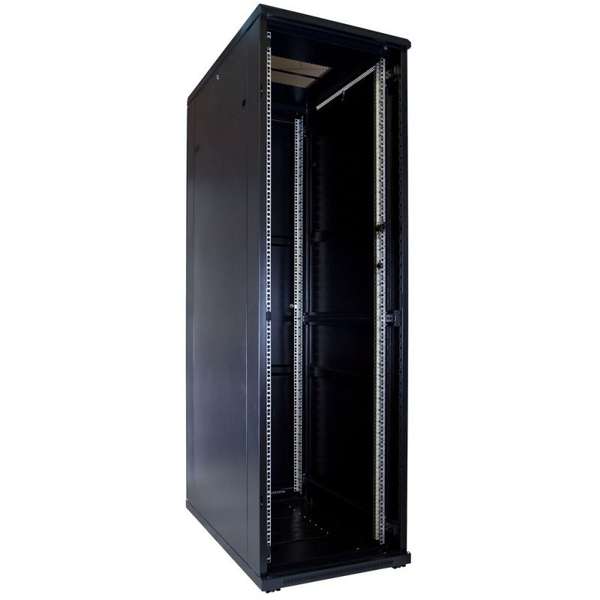 Naar omschrijving van AST19-6842 - 42U serverkast met glazen deur 600x800x2000mm (BxDxH)