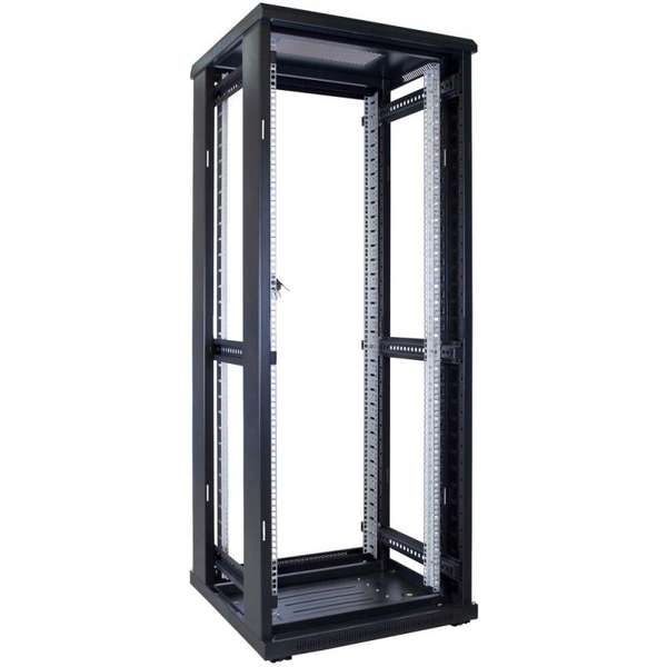 Naar omschrijving van AST19-6632 - 32U serverkast met glazen deur 600x600x1600mm (BxDxH)