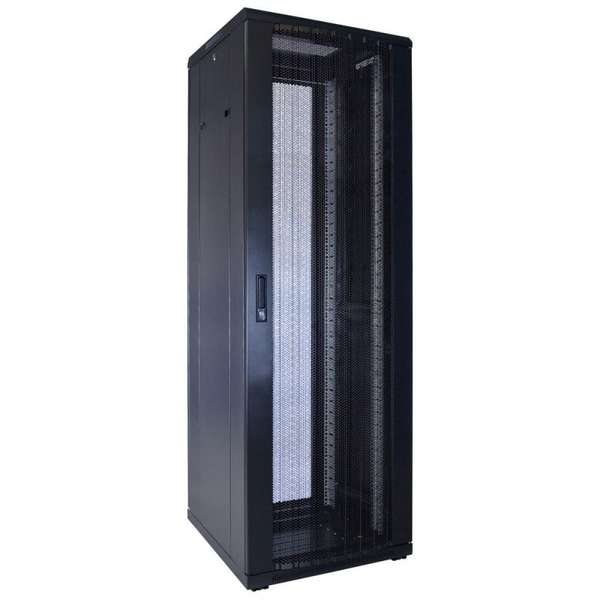 Naar omschrijving van AST19-6637PP - 37U serverkast met geperforeerde deur 600x600x1800mm (BxDxH)