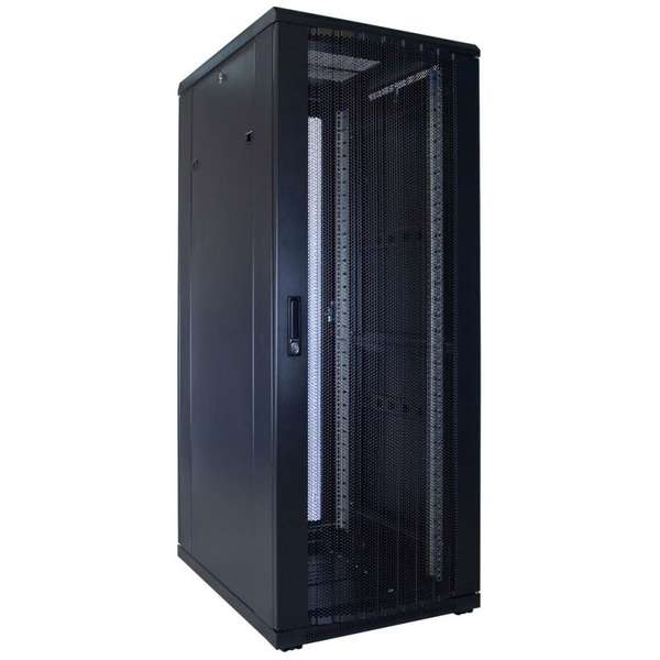 Naar omschrijving van AST19-6832PP - 32U serverkast met geperforeerde deur 600x800x1600mm (BxDxH)