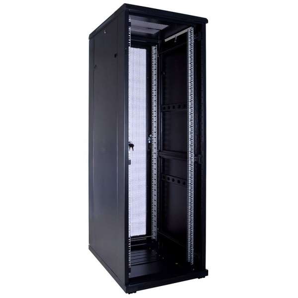 Naar omschrijving van AST19-6837PP - 37U serverkast met geperforeerde deur 600x800x1800mm (BxDxH)