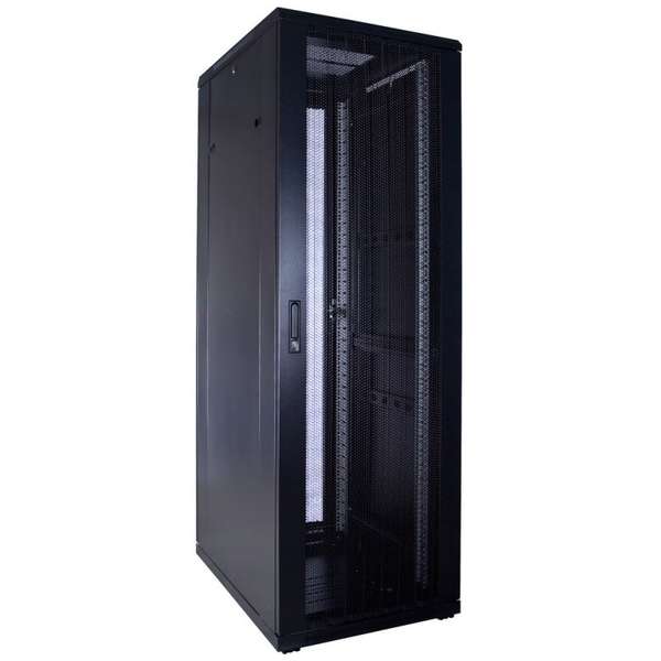 Naar omschrijving van AST19-6837PP - 37U serverkast met geperforeerde deur 600x800x1800mm (BxDxH)