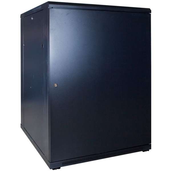 Naar omschrijving van AST19-8022 - 22U, 19Inch serverkast, glazen deur (BxDxH) 800x1000x1094mm